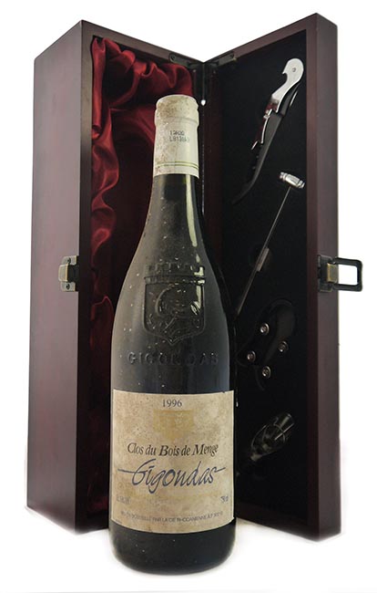 1996 Gigondas 1996 Clos de Bois de Menge (Red wine)