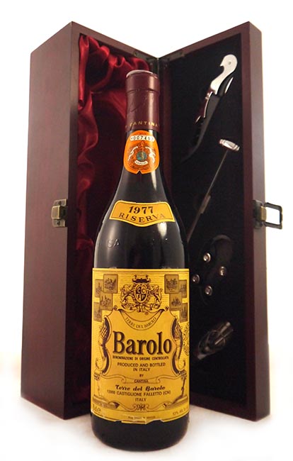 1977 Barolo Riserva 1977 Terre del Barolo (Red wine)