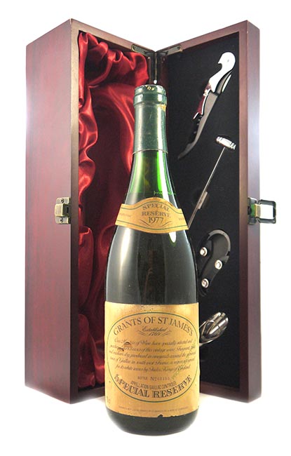 1977 Special Reserve 1977 Grants of St James's (Red wine)