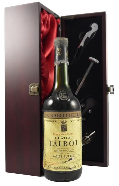 1975 Chateau Talbot 1975 Grand Cru Classe St Julien (Red wine)
