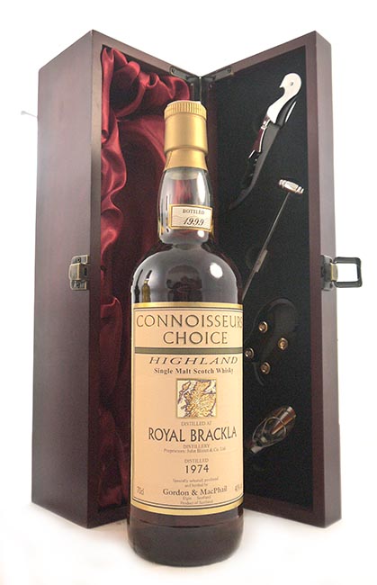 1974 Royal Brackla 25 Year Old Single Highland Malt Whisky 1974 Connoisseurs Choice