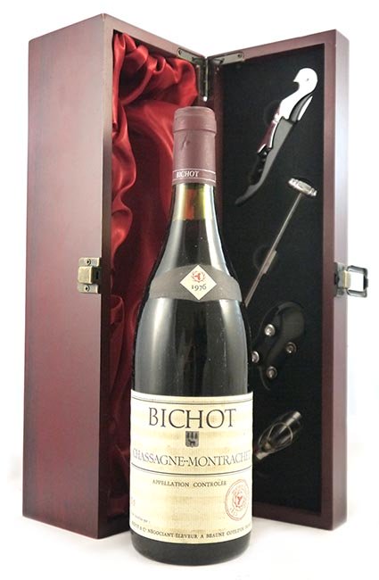 1976 Chassagne Montrachet 1976 Bichot & Co (Red wine)