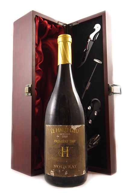 1989 Domaine Le Haut-Lieu Moelleux Premiere Trie 1989 Vouvray Gaston Huet (White wine)