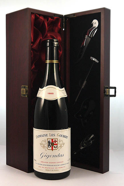 1985 Gigondas 1985 Domaine Les Goubert (Red wine)