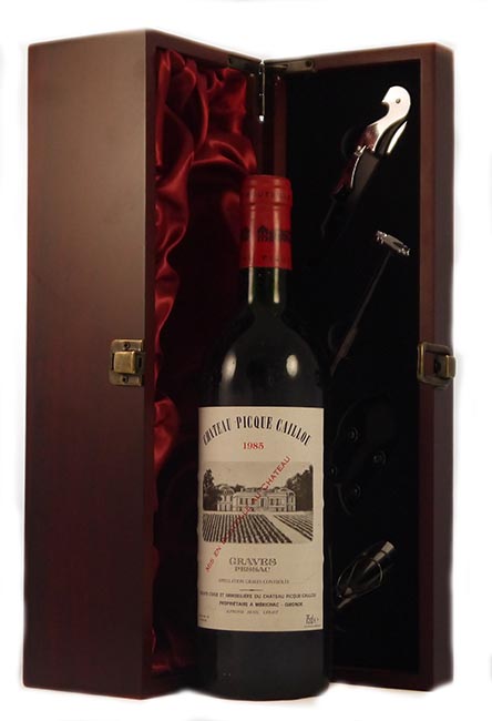 1985 Chateau Picque Caillou 1985 Graves  (Red wine)