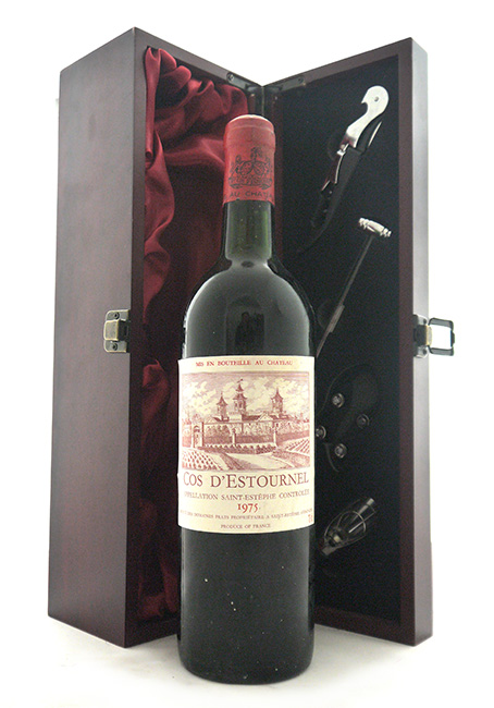 1975 Chateau Cos D'Estournel 1975 St Estephe 2eme Grand Cru Classe (Red wine)