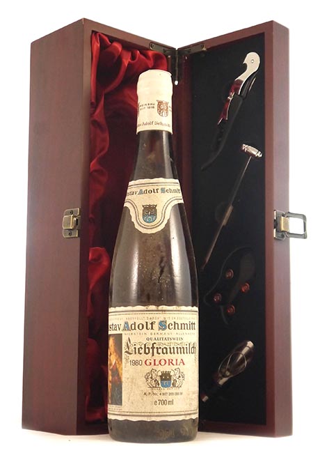 1980 Liebfraumilch 1980 Gustav Adolf Schmitt (White wine)