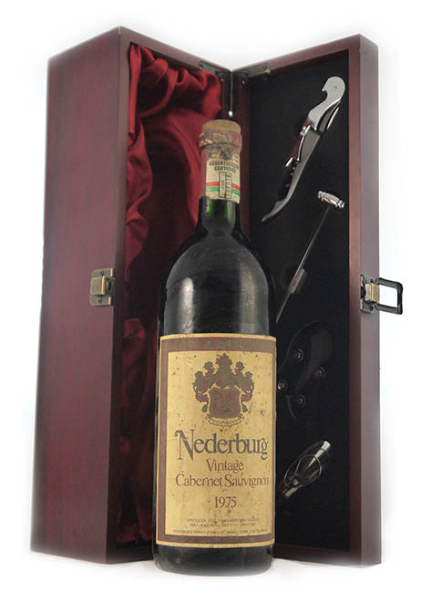 1975 Nederburg Cabernet Sauvignon 1975 South Africa (Red wine)