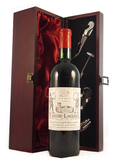 1972 Chateau Lagrange 1972 St Julien Grand Cru Classe (Red wine)