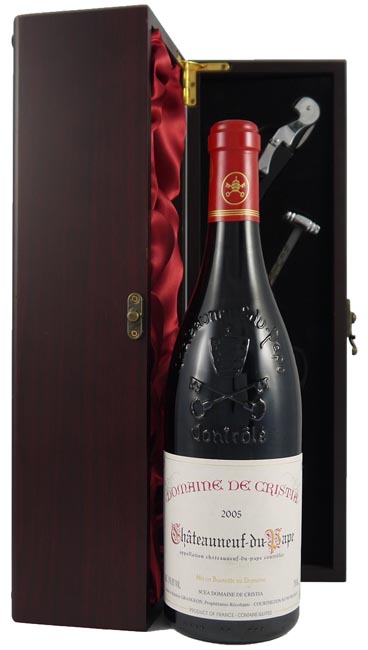 2005 Chateauneuf du Pape 2005 Domaine de Cristia (Red wine)