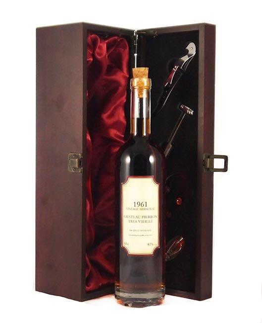 1961 Chateau Pierron Tres Vieille Vintage Armagnac 1961 50cls Decanted Selection