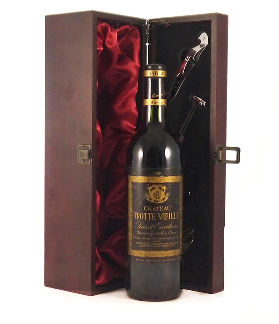 1982 Chateau Trotte Vieille 1982 St Emilion Premier Grand Classe (Red wine)
