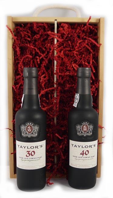 1951 Taylor Fladgate 70 years of Port (35cl) Wooden Box