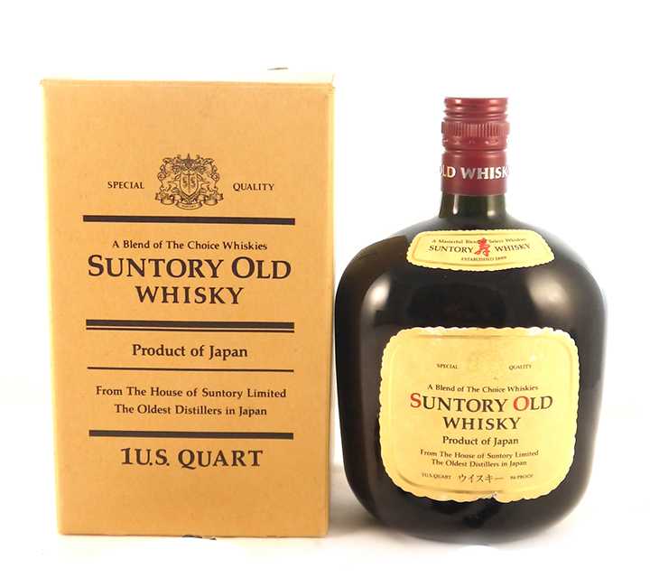 Suntory Old  Whisky 1 US Quart (0.94 Litres) (Discontinued bottling)  (Original box)