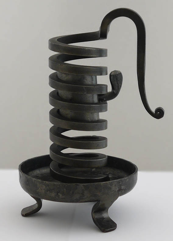 Brass Wine Cellar Candlestick