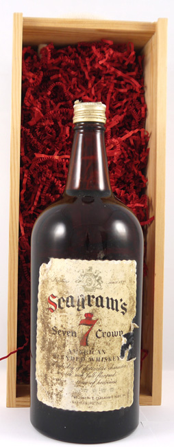 1970's Seagram's 7 Crown Whisky 1970s (175cl)