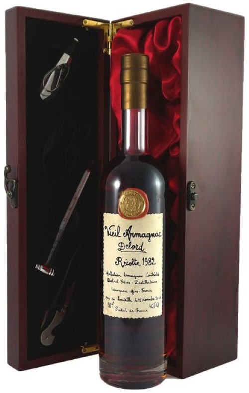 1982 Delord Freres Bas Vintage Armagnac (50cl) 1982