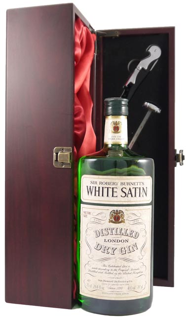 1970's Burnett's White Satin London Dry Gin 1970's