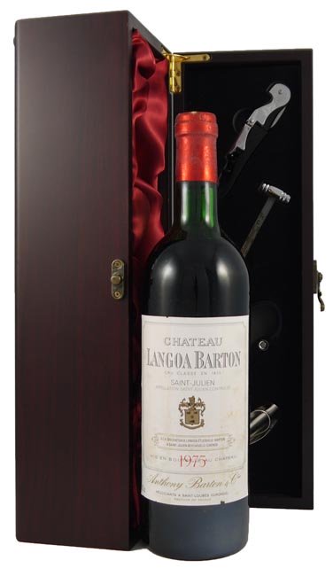 1975 Chateau Leoville Barton 1975 Grand Cru Classe  St Julien (Red wine)