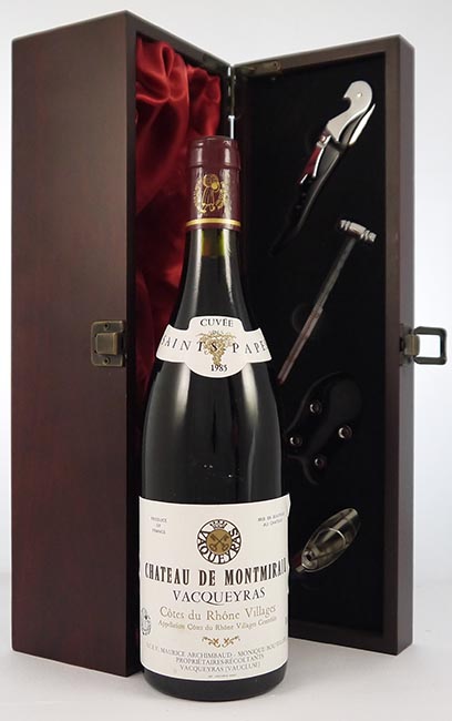 1985 Vacqueyras 'Cuvee St Papes' 1985 Chateau du Montmirail (Red wine)