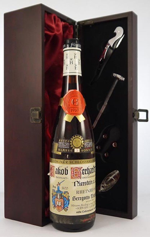1967 Niersteiner Schlosskellereien Herrgottstropfdchen 1967 Jacob Gerhardt (White wine)