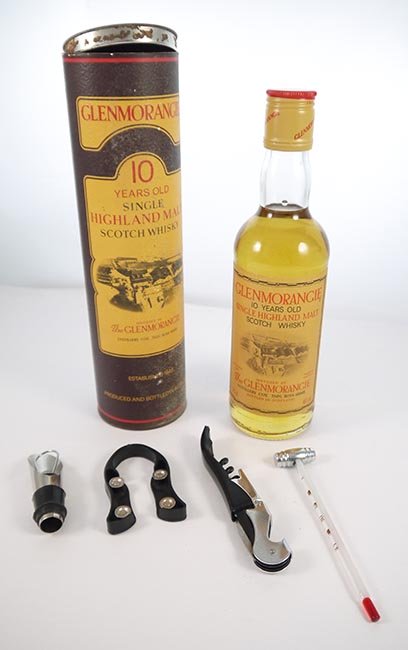 1980's Glenmorangie 10 year Old Single Malt Scotch Whisky in Presentation Tube (37.5cl)