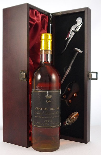 1962 Chateau Bel Air 1962 Saint Croix Du Mont  (Dessert wine)
