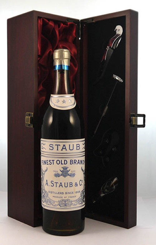 1900's A Staub & Co Finest Old Brandy 1900's