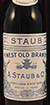 1900's A Staub & Co Finest Old Brandy 1900's