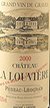 2000 Chateau La Louviere 2000 Pessac Leognan (1/2 bottle) (White wine)