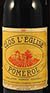 1981 Chateau Clos de L'Eglise 1981 Pomerol (Red wine)