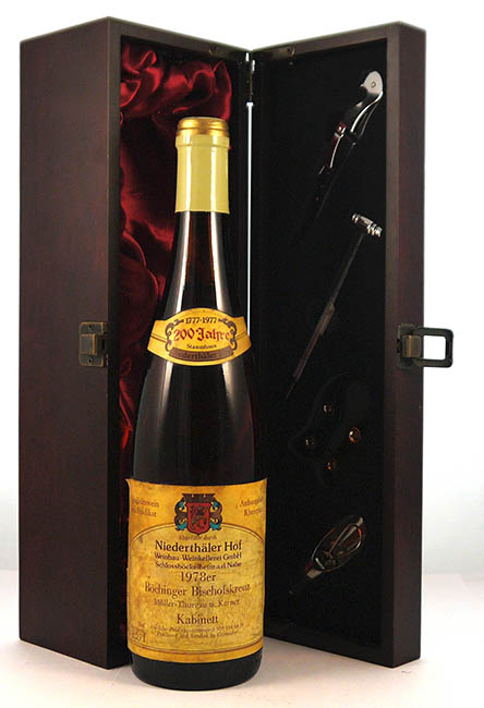 1978 Bochinger Bischofskreuz 1978 Niederthaler Hof (White wine)