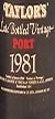 1981 Taylor's Late Bottled Vintage Port 1981