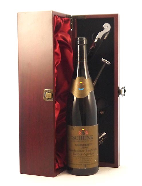 1989 Westhofener Bergkloster Kerner Spatlese 1989 Schenk (White wine)