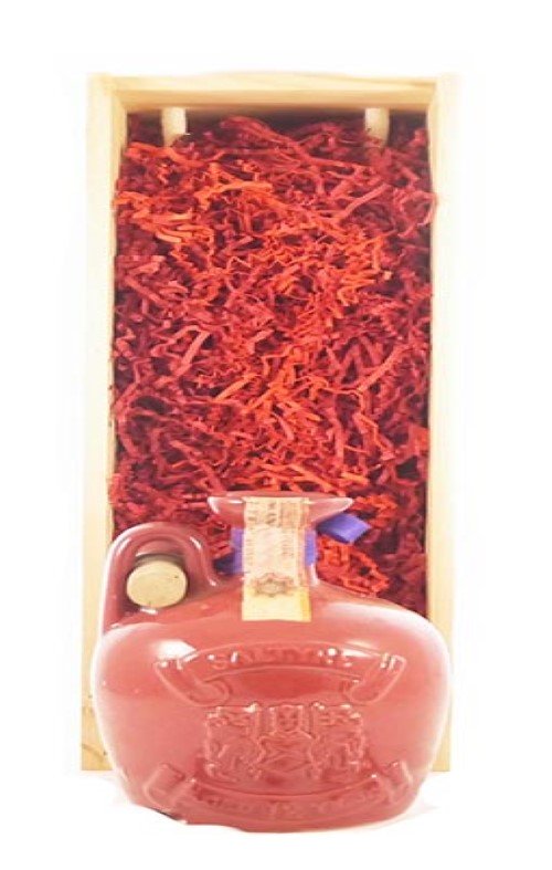 1970's Saltyre 12 Year Old Scotch China Whisky Decanter