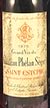 1975 Chateau Phelan Segur 1975 Saint Estephe (Red wine)