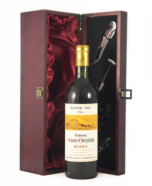 1966 Chateau Saint Christoly 1966 Medoc (Red wine)