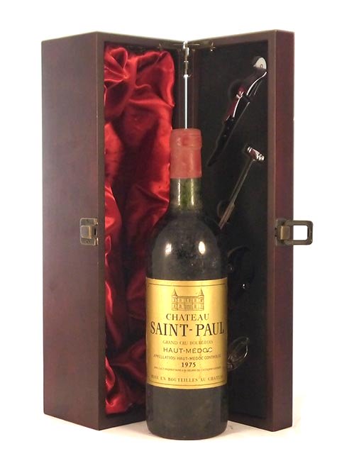 1975 Chateau Saint Paul 1975 Haut Medoc Cru Bourgeois (Red wine)
