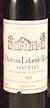 1986 Chateau Lalande Borie 1986 Saint Julien (Red wine)