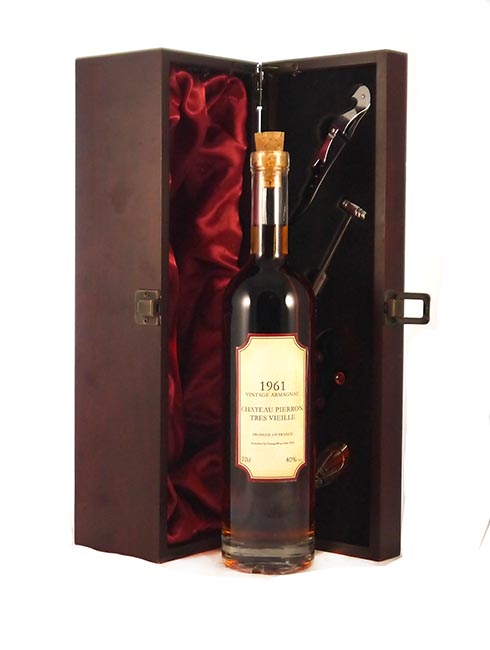 1961 Chateau Pierron Tres Vieille Vintage Armagnac 1961 70cls Decanted Selection