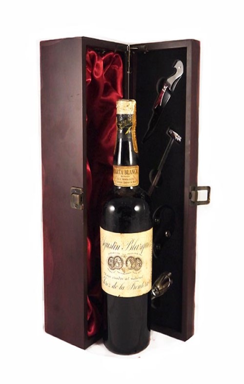 1930's Jerez de la Frontera Carta Blanca Amontillado Fino 1930's Agustin Blazquez