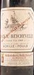 1969 Chateau Beychevelle 1969 St Julien Grand Cru Classe (Red wine)