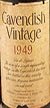 1949 Cavendish Vin de Liqueur 1949 (Sweet red wine)
