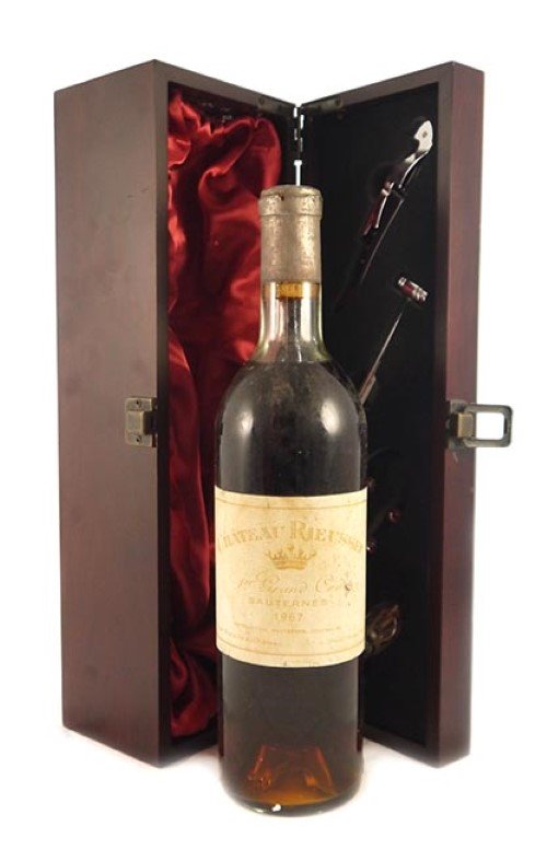 1967 Chateau Rieussec 1967 1er Grand Cru Sauternes (Dessert wine)