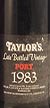 1983 Taylor's Port Late Bottled Vintage 1983 