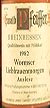 1982 Wormsec Liebfrauenmorgen 1982 Ewald Pfeiffer (White wine)