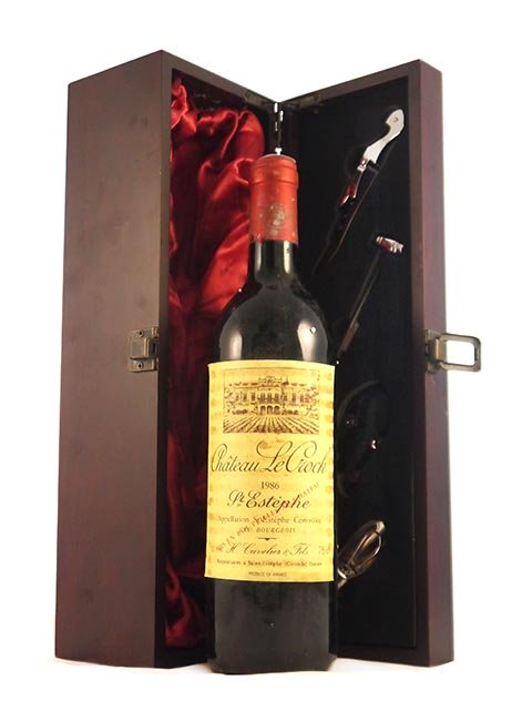 1986 Chateau Le Crock 1986 St Estephe (Red wine)