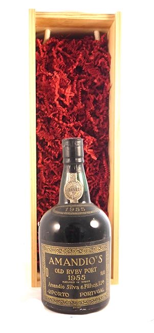 1955 Amandio's Silva & Filhos Vintage Ruby Port 1955
