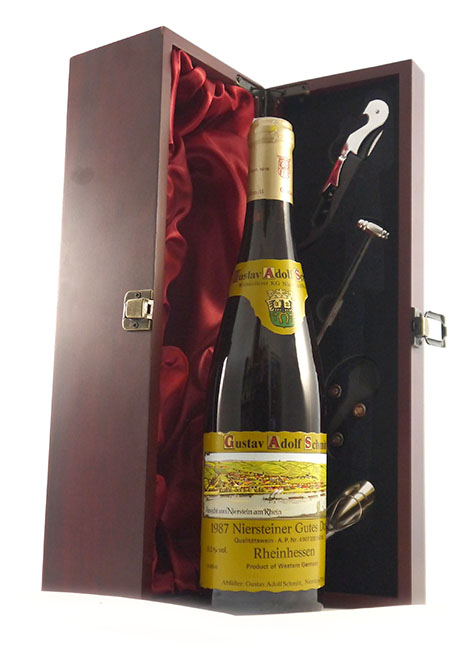 1987 Niersteiner Gutes Domtal 1987 Gustav Adilf Schmitt (White wine)