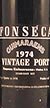 1974 Fonseca Guimaraens Vintage Port 1974 A wonderful 50th vintage wine gift for a 1974 anniversary.